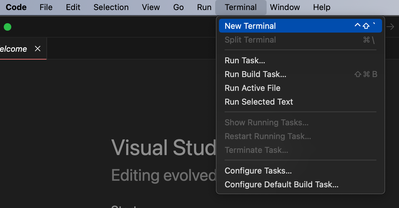 新建命令行窗口